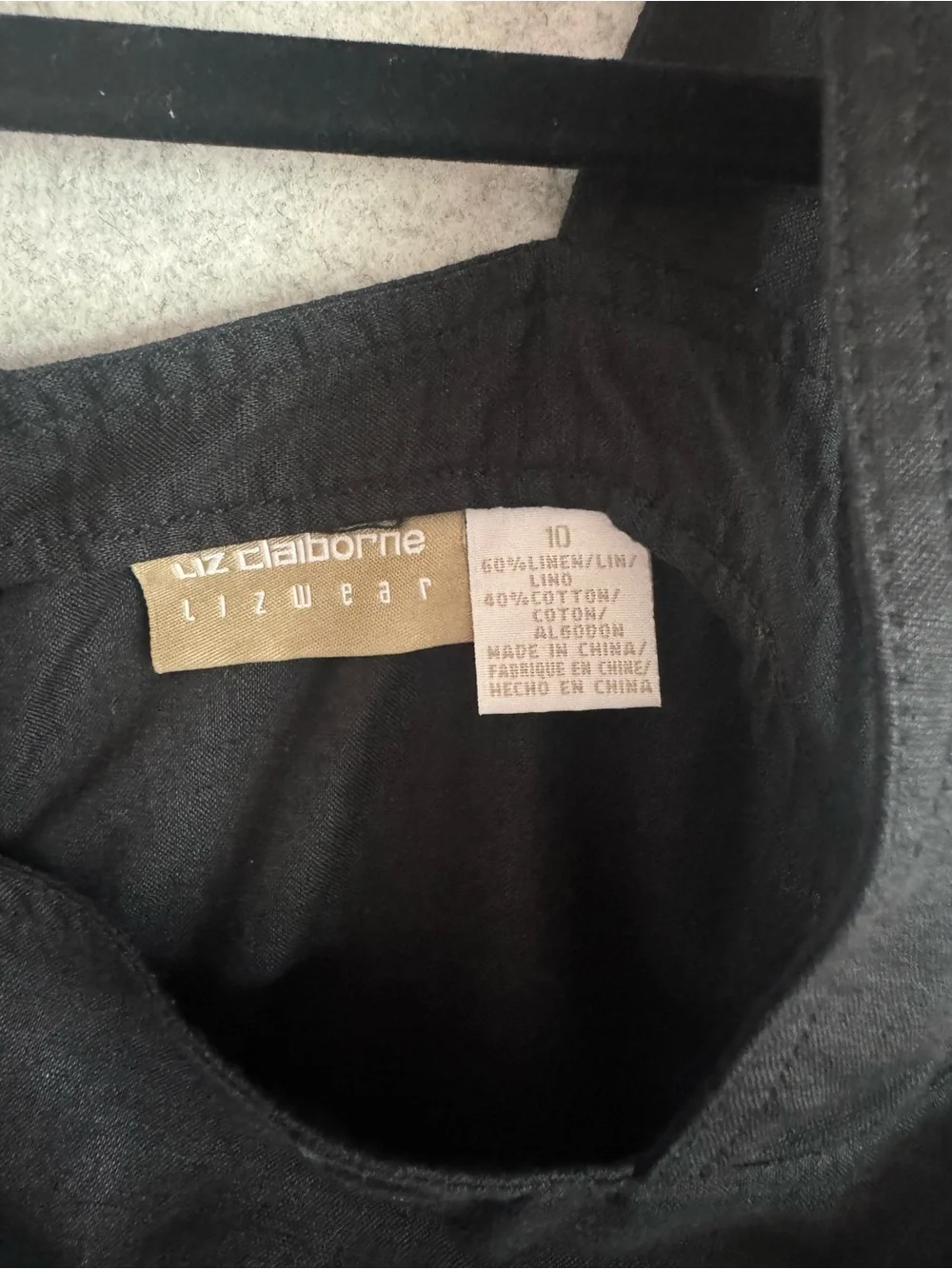 Liz Claiborne Black Square-Neck Maxi Dress - Picture 2 of 9
